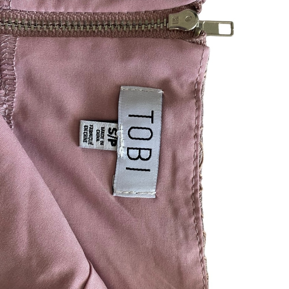 Tobi Lace Bralette in Dusty Pink - Picture 2 of 7